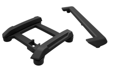 TRX10717-BLK Skid-Plate/Heckschutz Mini-Maxx BLK